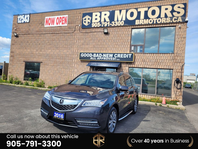 2016 Acura MDX Tech | No Reported Accidents | Loaded | 7 Pass |  in Cars & Trucks in Mississauga / Peel Region