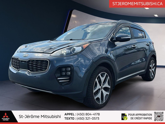 2017 Kia Sportage AWD  SX TURBO  APPLE CARPLAY  ANDROID AUTO in Cars & Trucks in Laurentides