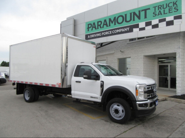2023 Ford F-550 DIESEL REG CAB WITH 16 FT ALUMINUM BOX & RAMP in Cars & Trucks in Oakville / Halton Region