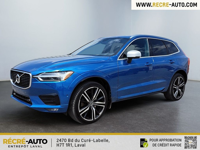 2018 Volvo XC60 T6 AWD R-Design CUIR & SUÈDE TOIT PANO NAV in Cars & Trucks in Laval / North Shore - Image 2