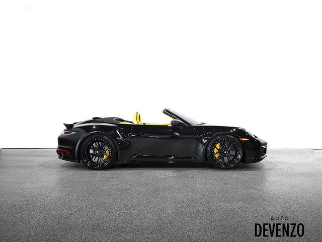 2022 Porsche 911 Turbo S Cabriolet Yellow Custom Interior in Cars & Trucks in Laval / North Shore - Image 3