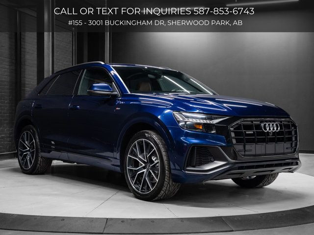 2020 Audi Q8 Technik | Two Sets of Rims/Tires | Front End PPF in Cars & Trucks in Strathcona County