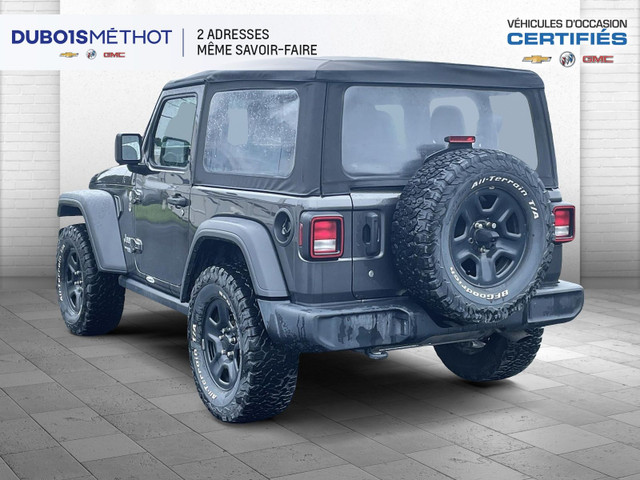 2019 Jeep Wrangler SPORT, MANUEL, 4X4 !!! TRES PROPRE, COMME NEU in Cars & Trucks in Victoriaville - Image 3