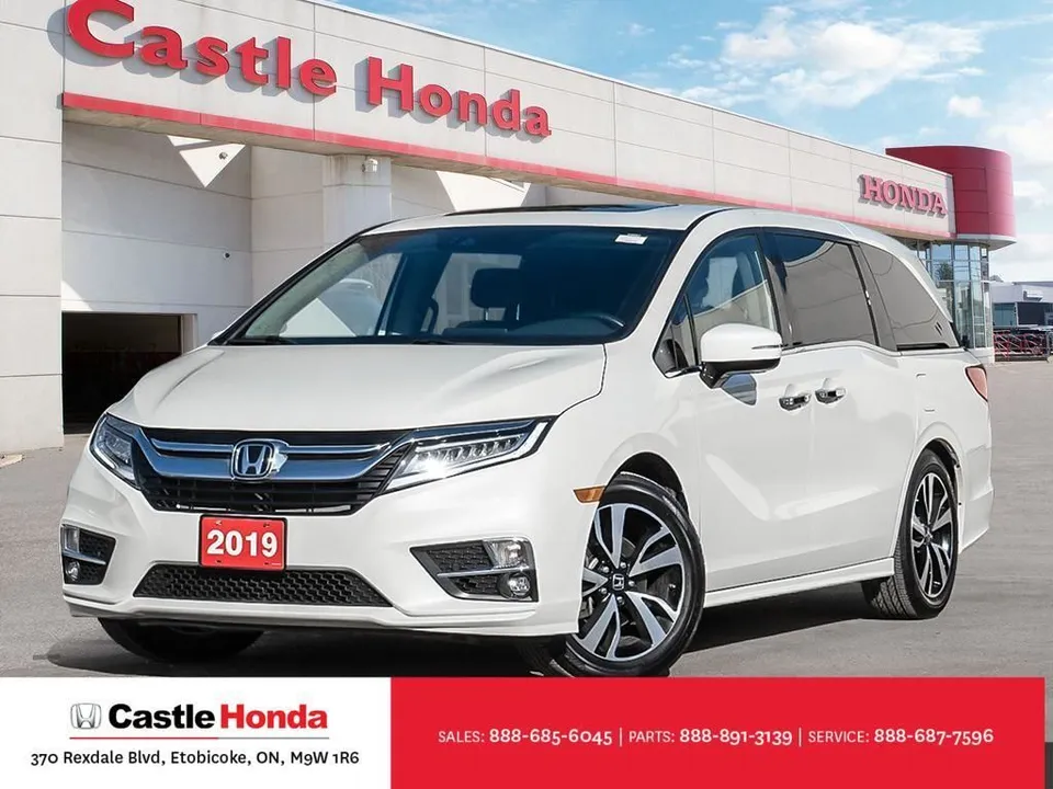 2019 Honda Odyssey Touring | Fully Loaded | Leather Seats | NAV