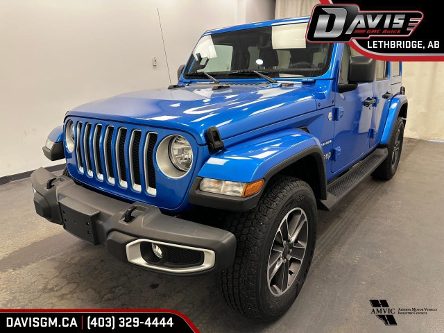 2023 Jeep Wrangler Sahara 2.0L TURBO 4CYL | HEATED FRONT SEAT... in Cars & Trucks in Lethbridge