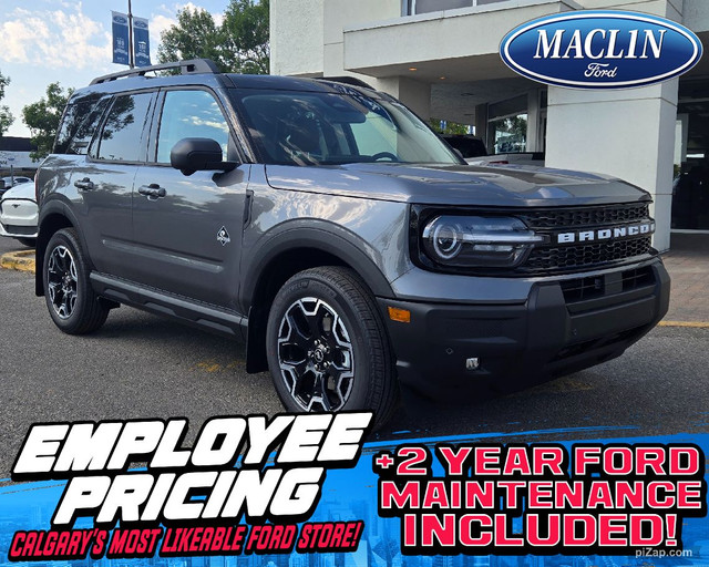 2025 Ford Bronco Sport OUTER BANKS | TECH PKG | POWER MOONROOF | in Cars & Trucks in Calgary