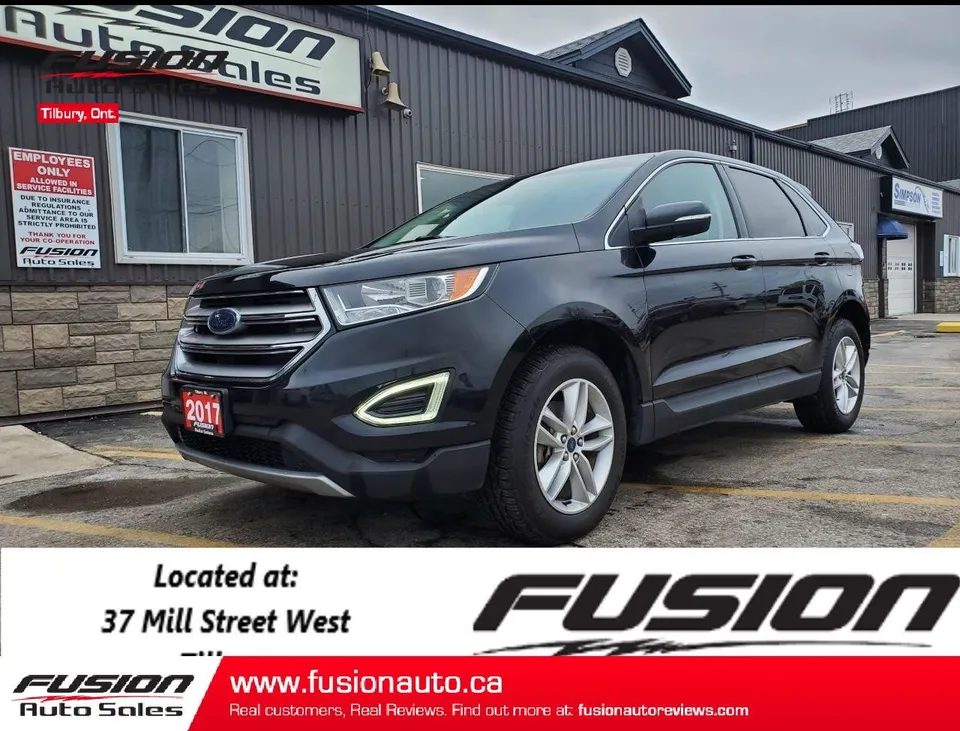 2017 Ford Edge SEL-LEATHER-PAN ROOF-NAVIGATION