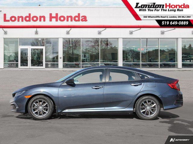 2021 Honda Civic Sedan EX | Honda Certified | Moonroof in Cars & Trucks in Brantford - Image 2