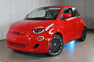 2024 Fiat 500e * EDITION ROUGE * ELECTRIQUE * SEULEMENT 1 300 KM