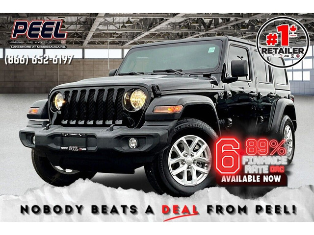 2023 Jeep Wrangler Sport S 4Dr | Cold Weather | Tow Pkg | 4X4 in Cars & Trucks in Mississauga / Peel Region