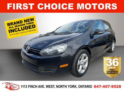 2013 VOLKSWAGEN GOLF ~MANUAL, FULLY CERTIFIED WITH WARRANTY!!!~