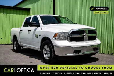 This 2023 Ram 1500 Classic is for sale today. This Crew Cab 4X4 pickup has 62,898 kms. It's white in...