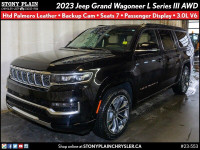 This 2023 Jeep Grand Wagoneer L Series III AWD SUV is offered to you for sale by Stony Plain Chrysle... (image 6)