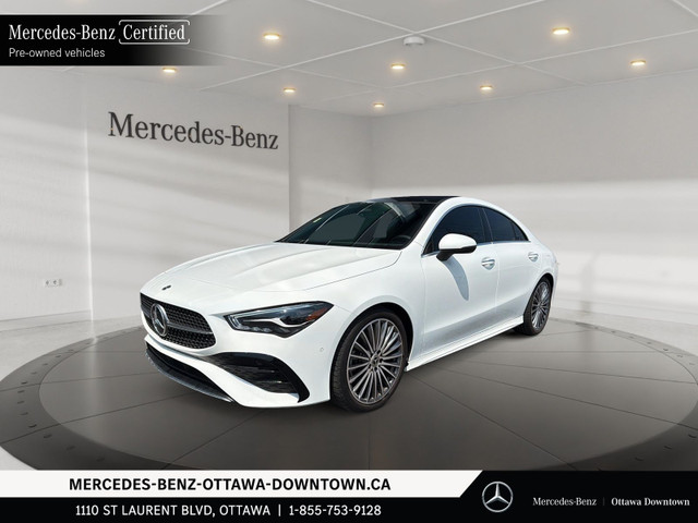2025 Mercedes-Benz CLA250 4MATIC Coupe Just arrived - beautiful  in Cars & Trucks in Ottawa