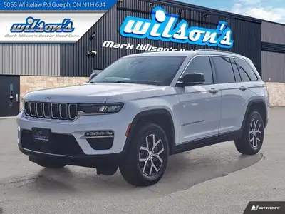 Look at this certified 2024 Jeep Grand Cherokee Limited 4x4 | Leather | Heated Seats + Steering | Po...