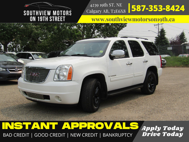 2009 GMC Yukon SLT-8 PASS-LEATHER *FINANCING AVAILABLE* in Cars & Trucks in Calgary
