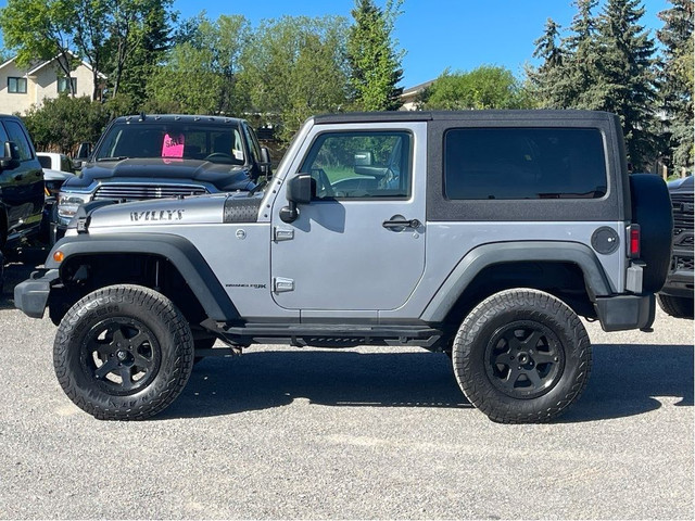2018 Jeep Wrangler Willys Wheeler 6-Speed Manual OFF ROAD WHEELS in Cars & Trucks in Calgary - Image 2