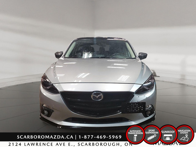 2014 Mazda Mazda3 GT-SKY GT|AUTO|NAV|SUNROOF|LOWER|A/M INTAKE an in Cars & Trucks in City of Toronto - Image 2