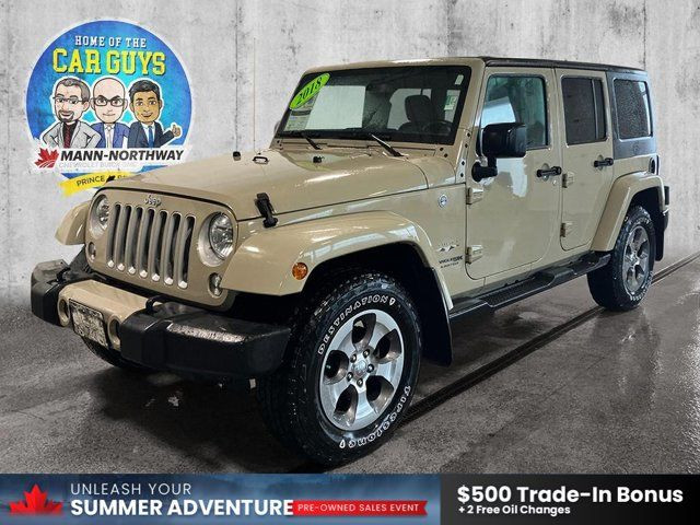 2018 Jeep Wrangler JK Unlimited Sahara | Cruise Control | Air in Cars & Trucks in Prince Albert