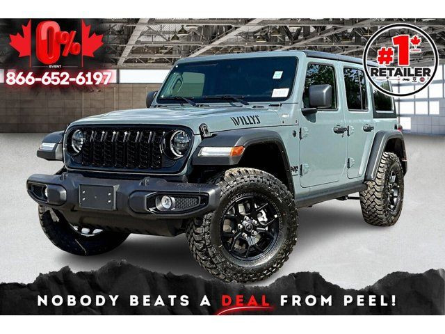 2025 Jeep Wrangler Willys in Cars & Trucks in Mississauga / Peel Region