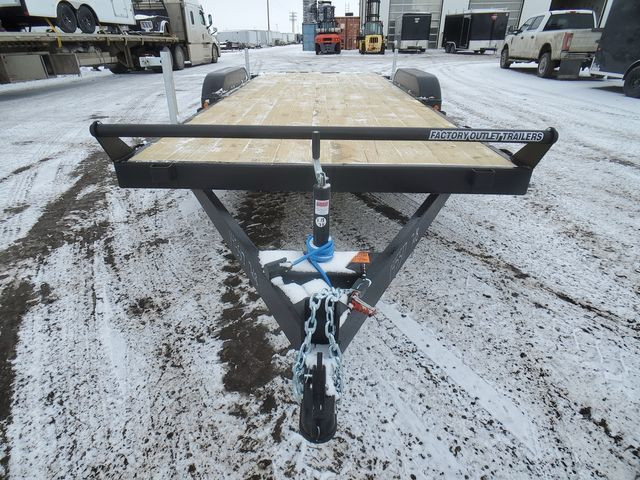 2024 Canada Trailers 7x18ft Flat Deck Trailer in Cargo & Utility Trailers in Kelowna - Image 2