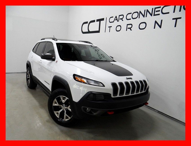 2015 Jeep Cherokee 4WD TRAILHAWK *NAVI/BACKUP CAM/LEATHER/SUNROO in Cars & Trucks in London - Image 2