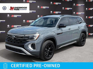 2024 Volkswagen Atlas Peak Edition | VW CERTIFIED | LEATHER SEATS | DIGITAL DASH | CARPLAY | PWR TAILGATE