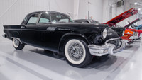 This stunning tribute 1957 E-Thunderbird, a true black beauty with a rich history, was originally ac... (image 7)