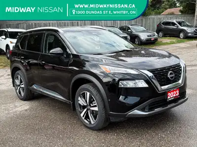 2023 Nissan Rogue SL SL AWD | Leather | Navigation | Pano Roof Super Black 1.5L DOHC AWD CVT 4D Spor...