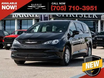 ENGINE: 3.6L PENTASTAR VVT V6 W/ESS (STD),ENGINE BLOCK HEATER,DIAMOND BLACK CRYSTAL PEARL,BLACK SEAT...