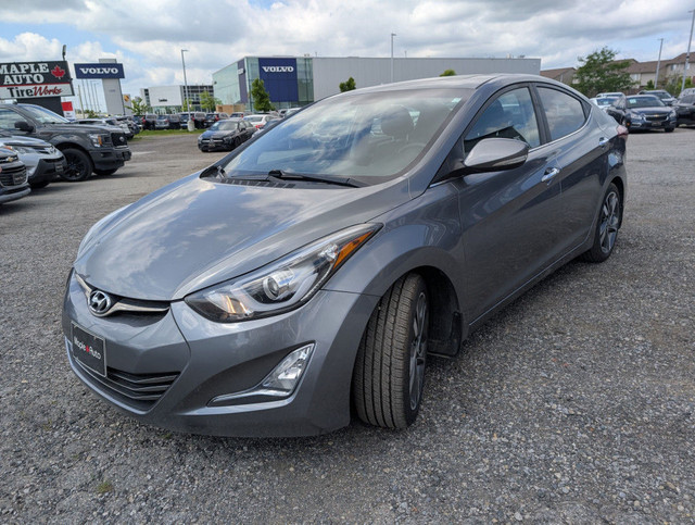 2016 Hyundai Elantra Limited | NAVI | LEATHER | SUNROOF| CAMERA in Cars & Trucks in London - Image 2