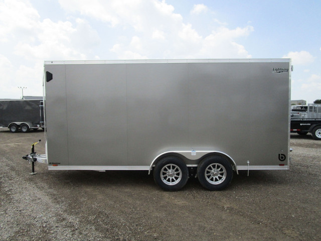 2023 Lightning Aluminum Lightning Cargo Trailer - 7' x 16'! in Cargo & Utility Trailers in London - Image 3