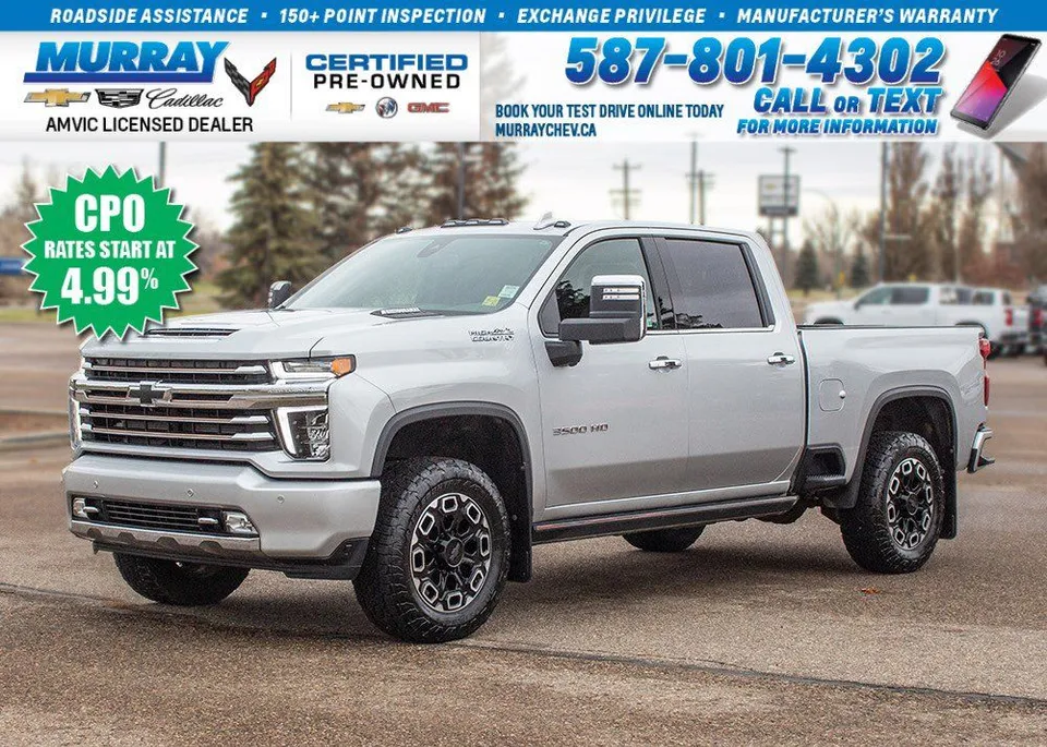 2022 Chevrolet Silverado 3500HD High Country Z71 4x4 w/NAV