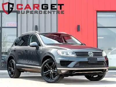 Carget Supercentre is proud to present this new 2015 Volkswagen Touareg Execline! EXTERIOR: DARK FLI...