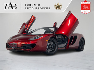 2014 McLaren MP4-12C CONVERTIBLE | SPIDER | ROADSTER | CARBON TR