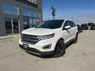 For Sale: 2017 Ford Edge – Clean, Stylish, and Comfortable White | Front-Wheel Drive | Leather Inter...