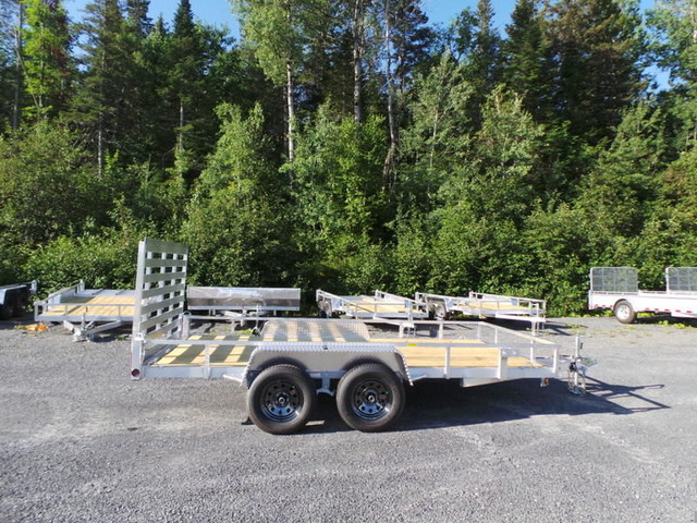 2024 QUALITY STEEL AND ALUMINUM PRODUCTS 82X14 TANDEM AXLE in Cargo & Utility Trailers in Fredericton - Image 2