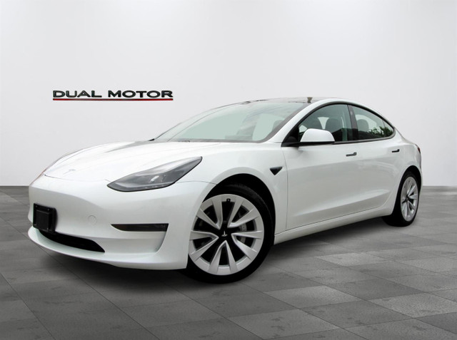 2021 TESLA MODEL 3 Long Range AWD DUAL MOTOR MAGS 19 NAVI CAMERA in Cars & Trucks in Laval / North Shore