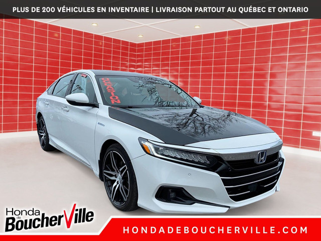 2022 Honda Accord Hybrid Touring 900 KM + D'AUTONOMIE, 5.0L/100  in Cars & Trucks in Longueuil / South Shore - Image 3