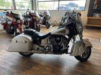 2018 Indian Chieftain Classic ABS Star Silver Smoke Classic
