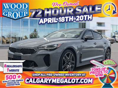 2022 Kia Stinger GT Elite - Suede Package HEATED FRONT & REAR...