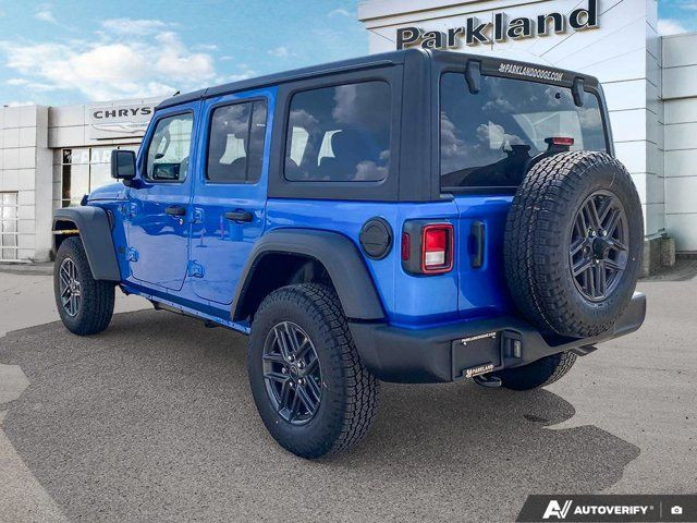 2025 Jeep Wrangler Sport S 4 Door 4x4 V6 Auto Nav Capable in Cars & Trucks in St. Albert - Image 3