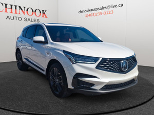 2021 Acura RDX A-Spec AWD, leather heated and cooled seats, sun roof, back up camera, mileage:39,882km!!