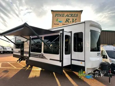 #4X4TCRS21SS234110 is now sold, but another one is available.....in-coming. Forest River Cedar Creek...