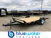 2024 Canada Trailers Flat Deck Utility Trailer 2,990lbs GVWR!