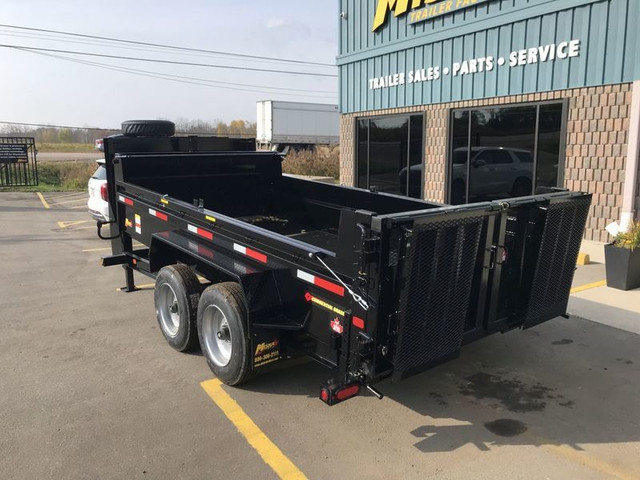 2025 Miska 8 Ton Gooseneck Dump Trailer in Cargo & Utility Trailers in Ottawa - Image 4