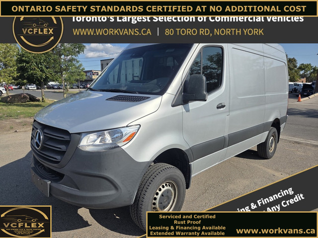 2021 Mercedes-Benz Sprinter Cargo Van 144WB - High Roof 4x4 3.0L in Cars & Trucks in City of Toronto