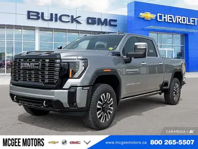 Diesel-powered for bold strength, our 2025 GMC Sierra 2500HD Denali Ultimate Crew Cab 4X4 is the tru...