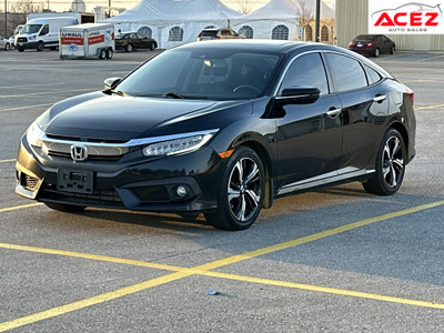 2017 Honda Civic Sedan 4dr CVT ***TOURING*** LEATHER SEATS/NAV