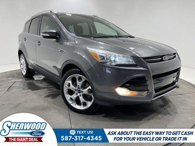 2014 Ford Escape Titanium $0 Down $118 Weekly- MOONROOF- LEATHER